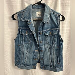 J. Crew Denim Vest - Sz Small